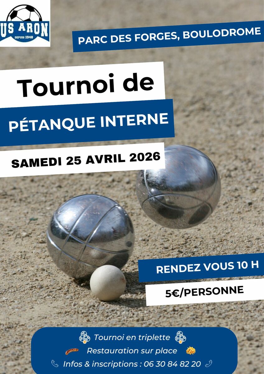 CONCOURS DE PETANQUE INTERNE