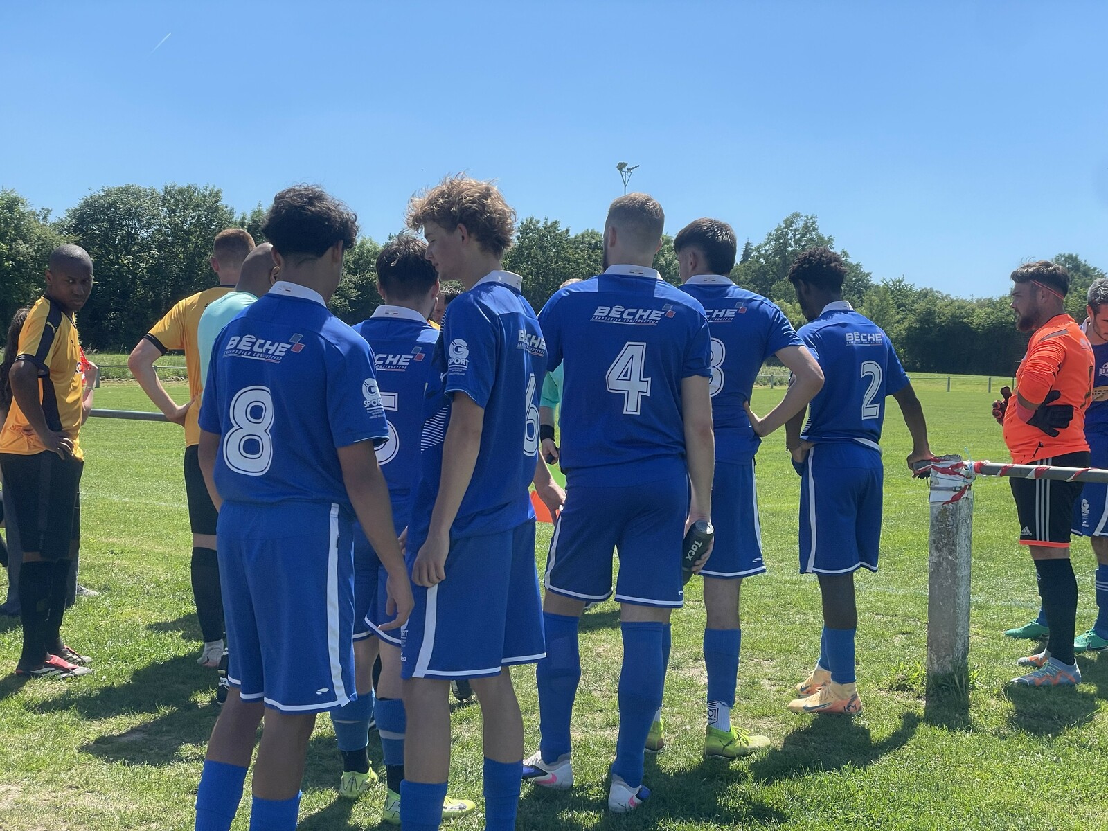 L' US ARON EN FINALE DE LA COUPE DE DISTRICT BERNARD POIRIER
