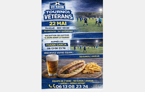 LE TOURNOI VETERANS C'EST VENDREDI