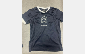 TEA SHIRT ESQUIPE DE FRANCE 8 9 ANS