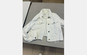 VESTE HOLLISTER BLANCHE