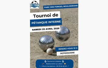 CONCOURS DE PETANQUE INTERNE