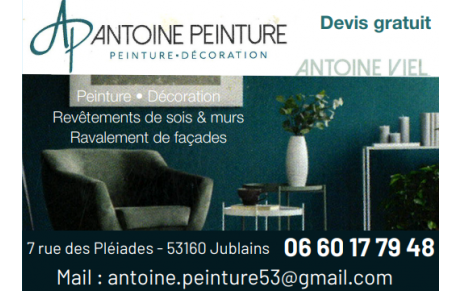 ANTOINE PEINTURE